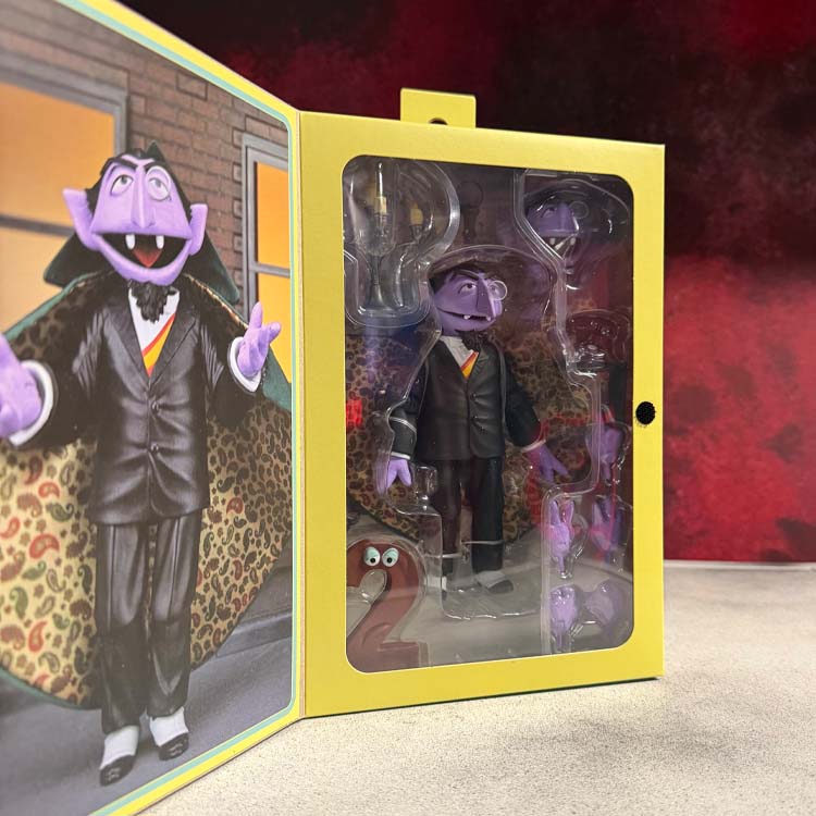 Sesame Street – Ultimate The Count 7” Scale Action Figure | NECA Collectible