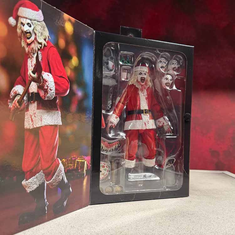 Terrifier 3 – Ultimate Bloody Santa Suit Art the Clown 7-Inch Action Figure