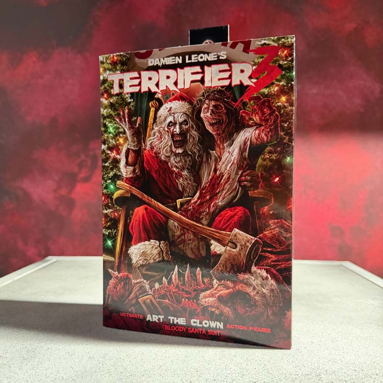 Terrifier 3 – Ultimate Bloody Santa Suit Art the Clown 7-Inch Action Figure