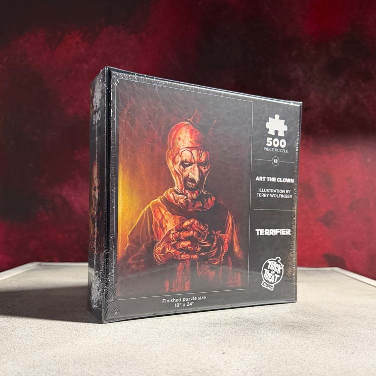 Terrifier – 500 Piece Jigsaw Puzzle | Art the Clown Horror Puzzle