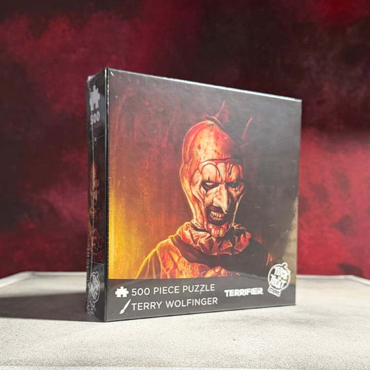 Terrifier – 500 Piece Jigsaw Puzzle | Art the Clown Horror Puzzle