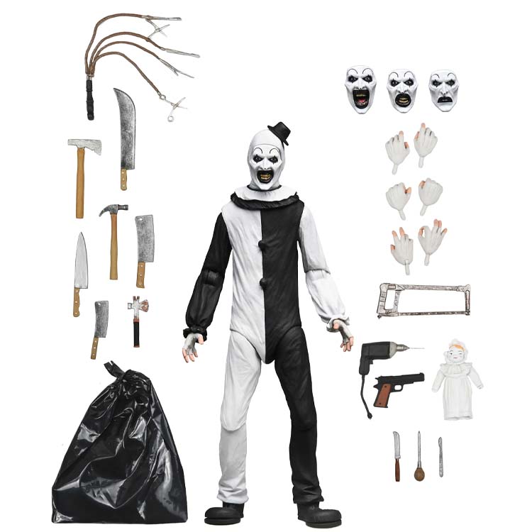 Terrifier – Ultimate Art the Clown 7” Scale Action Figure