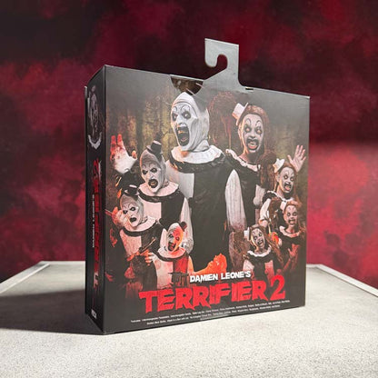 Terrifier 2 – Ultimate Art the Clown and The Little Pale Girl NECA 2-Pack