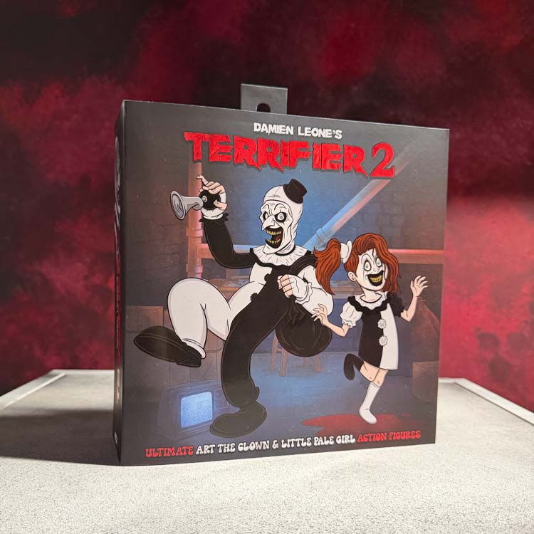 Terrifier 2 – Ultimate Art the Clown and The Little Pale Girl NECA 2-Pack