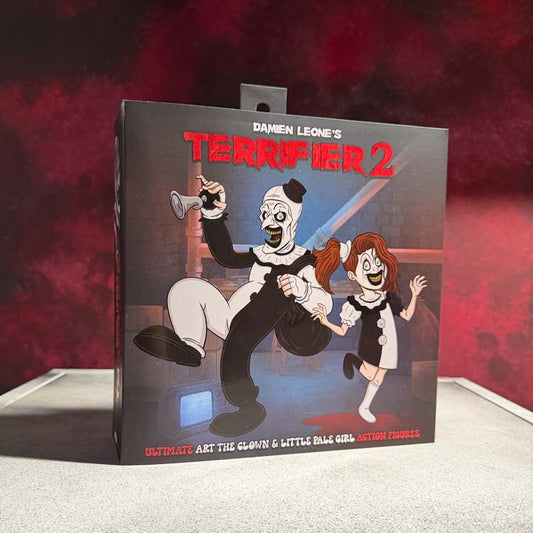 Terrifier 2 – Ultimate Art the Clown and The Little Pale Girl NECA 2-Pack