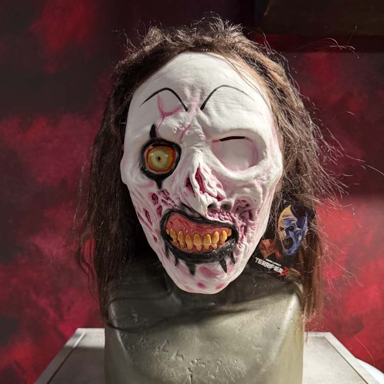 Terrifier 3 – Victoria the Clown Full Latex Mask