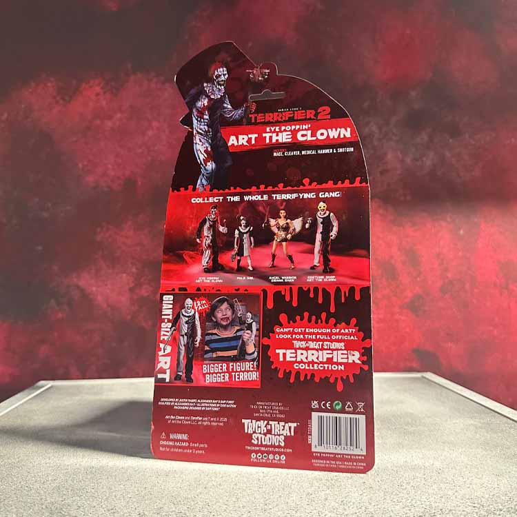 Terrifier 2 - Eye Poppin' Art the Clown - 5" Action Figure