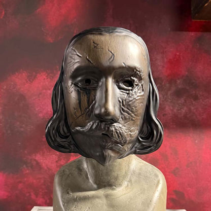 Thanksgiving Film John Carver Burnt Injection Mask by Trick or Treat Studios