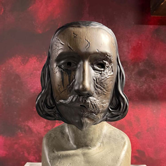 Thanksgiving Film John Carver Burnt Injection Mask by Trick or Treat Studios