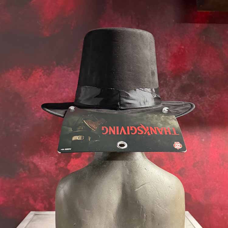 Thanksgiving Film John Carver Hat by Trick or Treat Studios back side view