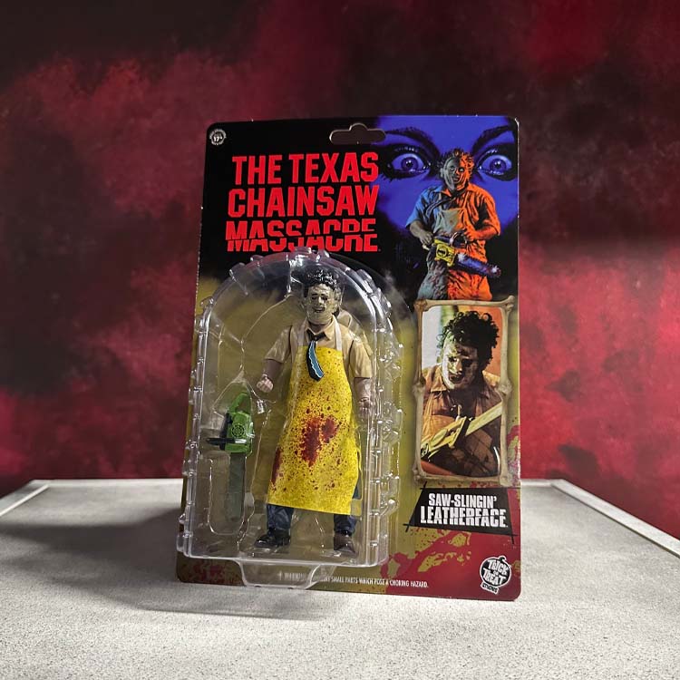 The Texas Chainsaw Massacre (1974) - Leatherface (Killing Mask) - 5" Figure - front view - Masks | Terror 29