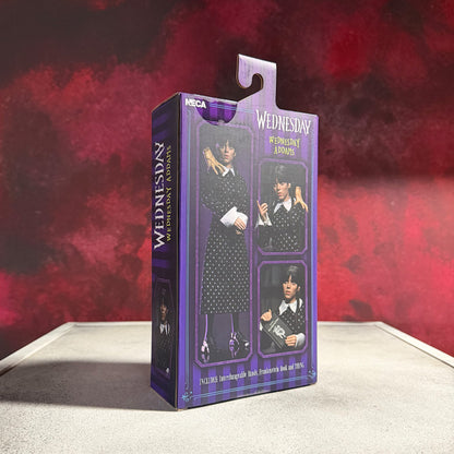 Wednesday – Wednesday Addams (Classic Dress) 8" Clothed Action Figure