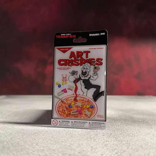 Terrifier Art Crispies Enamel Collector Pin
