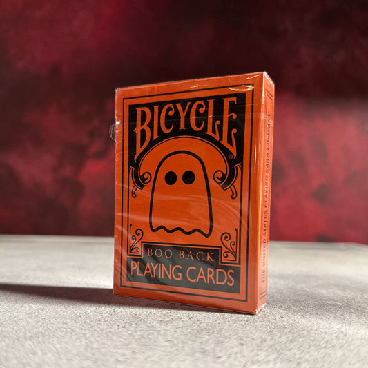 Bicycle Boo Back Playing Cards (Orange)