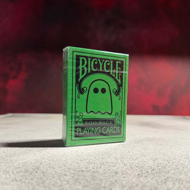 Bicycle Boo Back Playing Cards (Green)