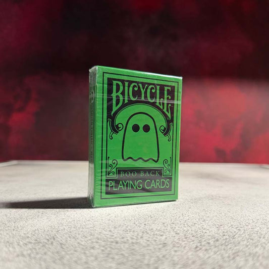 Bicycle Boo Back Playing Cards (Green)