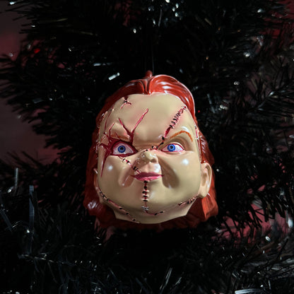 Bride of Chucky Head - Holiday Horrors Ornament