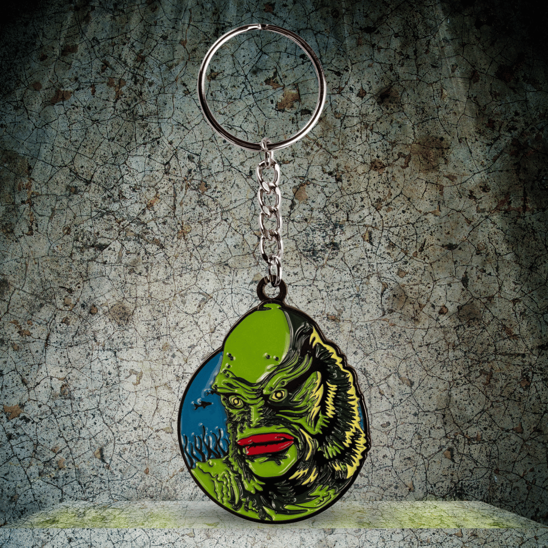 Creature from the Black Lagoon Enamel Keychain (Universal Monsters)