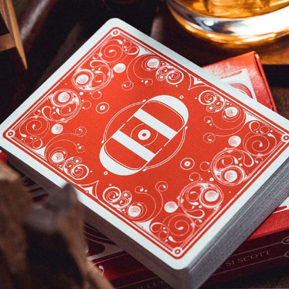 Smoke & Mirrors V8 Red (Standard) Edition Playing Cards