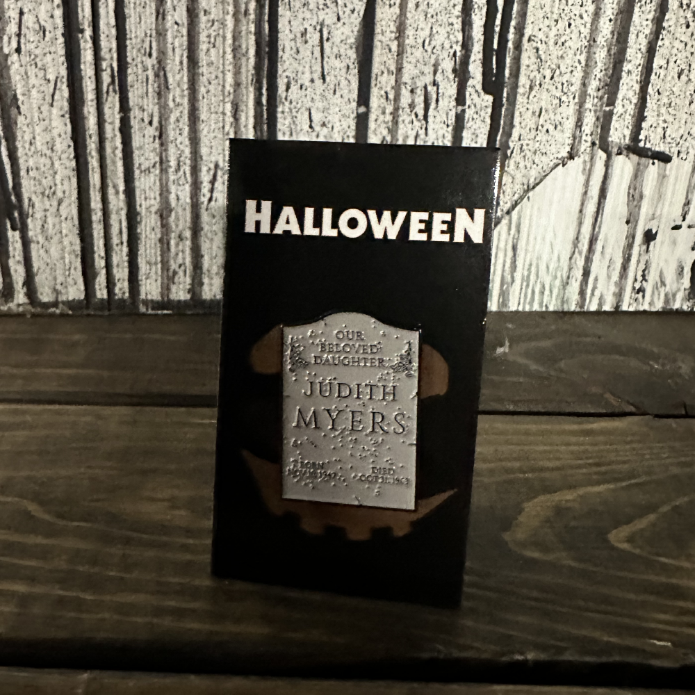 Judith Myers Tombstone (Halloween) Enamel PIn