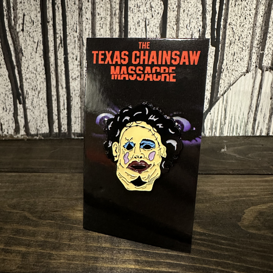 Leatherface (Pretty Woman) - Texas Chainsaw Massacre Enamel Pin