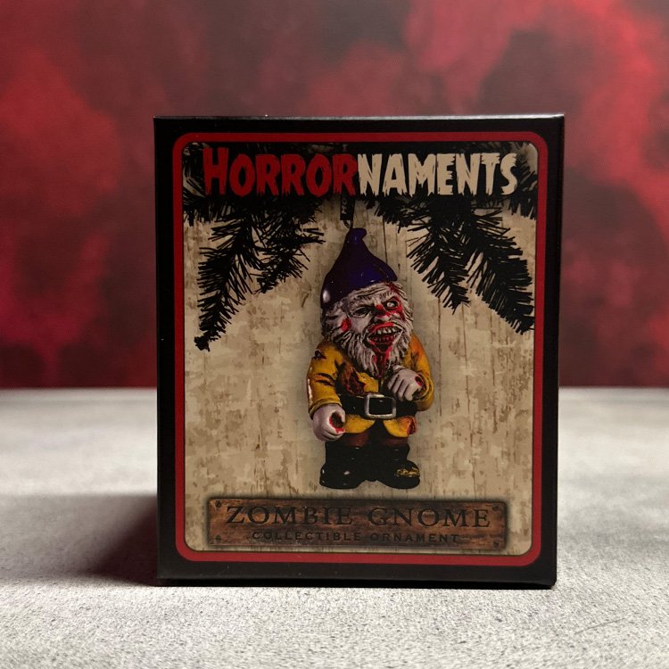 Zombie Gnome Horror Ornament (Horrornament)