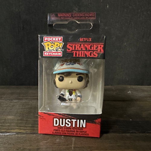 Dustin (Thinking Cap) Stranger Things Funko Pop! Keychain