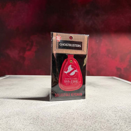 Ghostbusters – Retro Leather Keychain