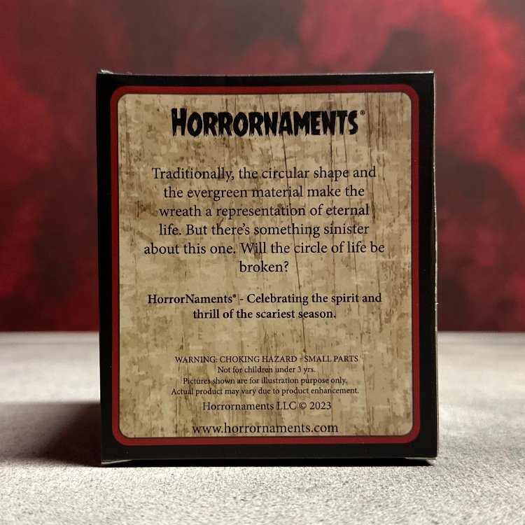 Halloween Wreath Horror Ornament (Horrornament)