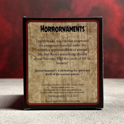 Halloween Wreath Horror Ornament (Horrornament)