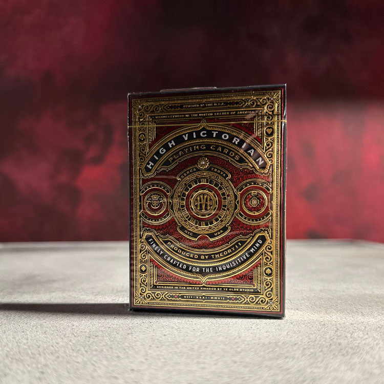 High Victorian (Red) Playing Cards by theory11