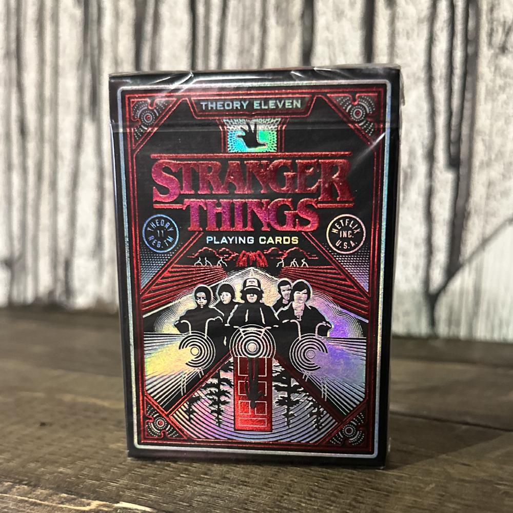 Stranger Things Playing Cards