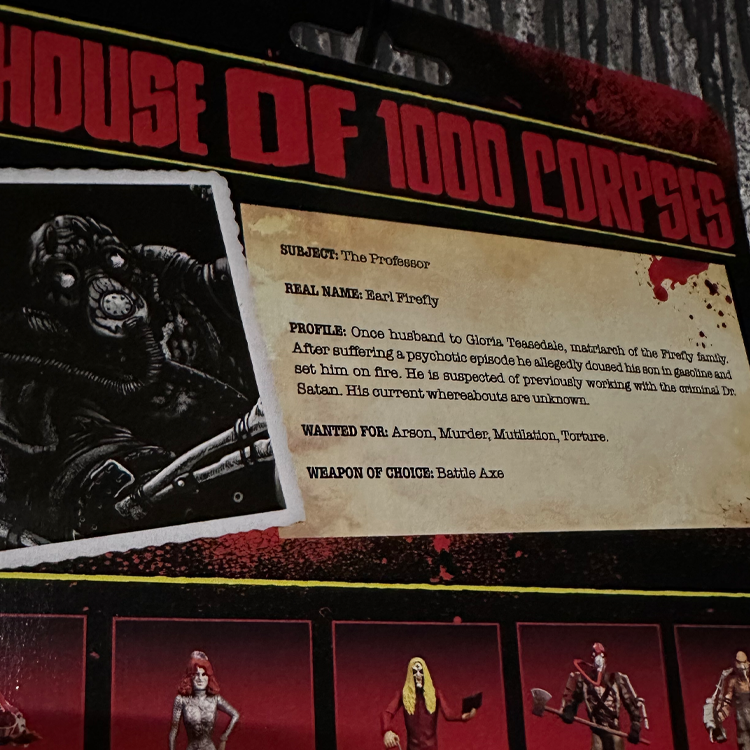 HOUSE OF 1000 CORPSES - Professor - 5" Action Figure