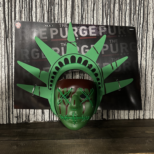 The Purge Lady Liberty Light Up Mask