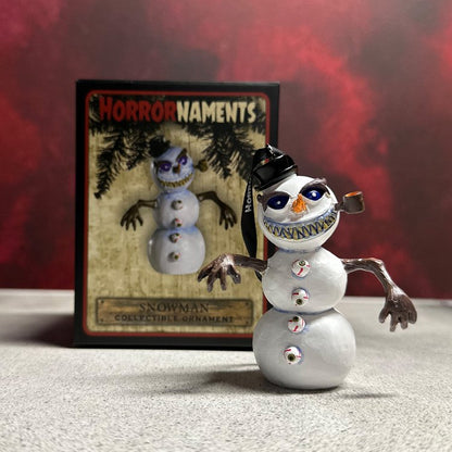 Evil Snowman Horror Ornament (Horrornament)