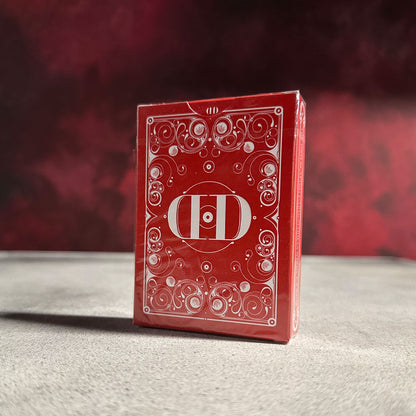 Smoke & Mirrors V8 Red (Standard) Edition Playing Cards
