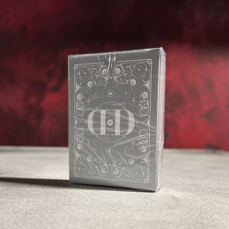 Smoke & Mirrors Playing Cards V8 Silver Standard Edition