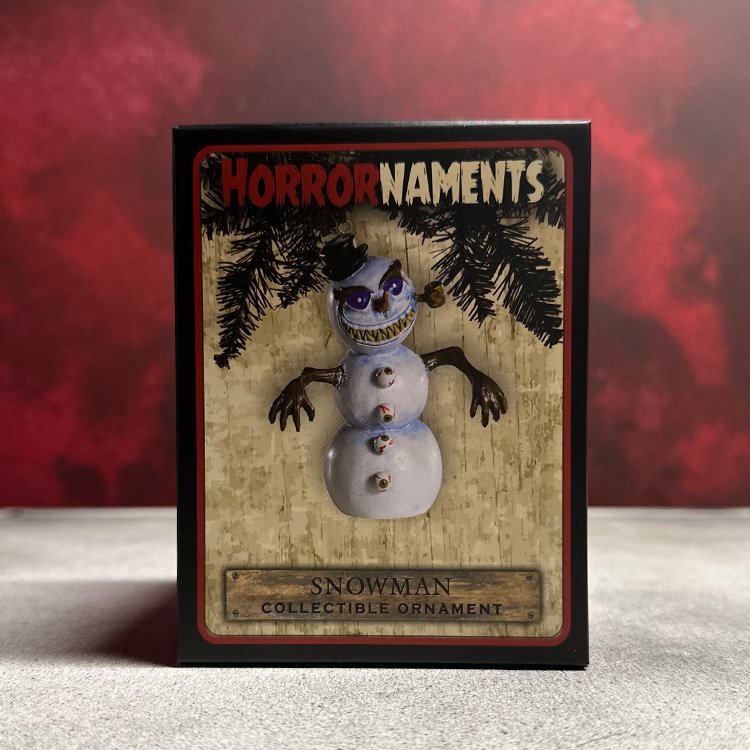 Evil Snowman Horror Ornament (Horrornament)