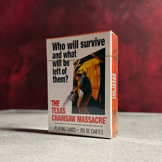 Texas Chainsaw Massacre Playing Cards