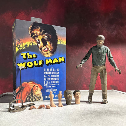 Universal Monsters – Ultimate Wolf Man (Color) 7″ Scale Action Figure - NECA