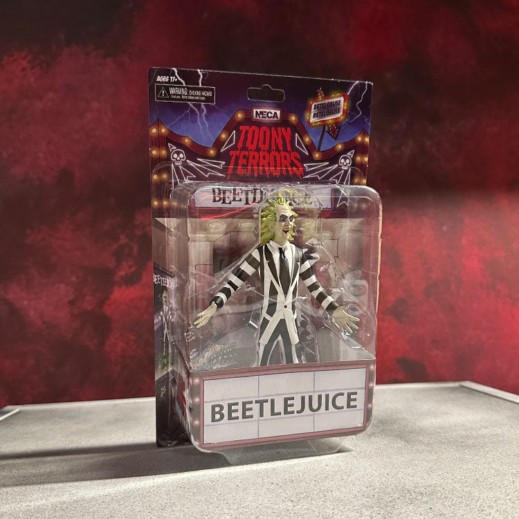 Beetlejuice (1988) - Toony Terrors Beetlejuice 6” Scale Action Figure - NECA