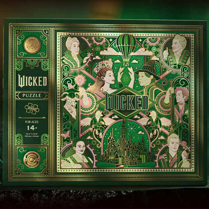 Wicked Film 1000 piece jigsaw puzzle game by theory11