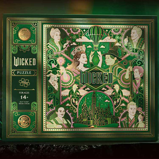 Wicked Film 1000 piece jigsaw puzzle game by theory11
